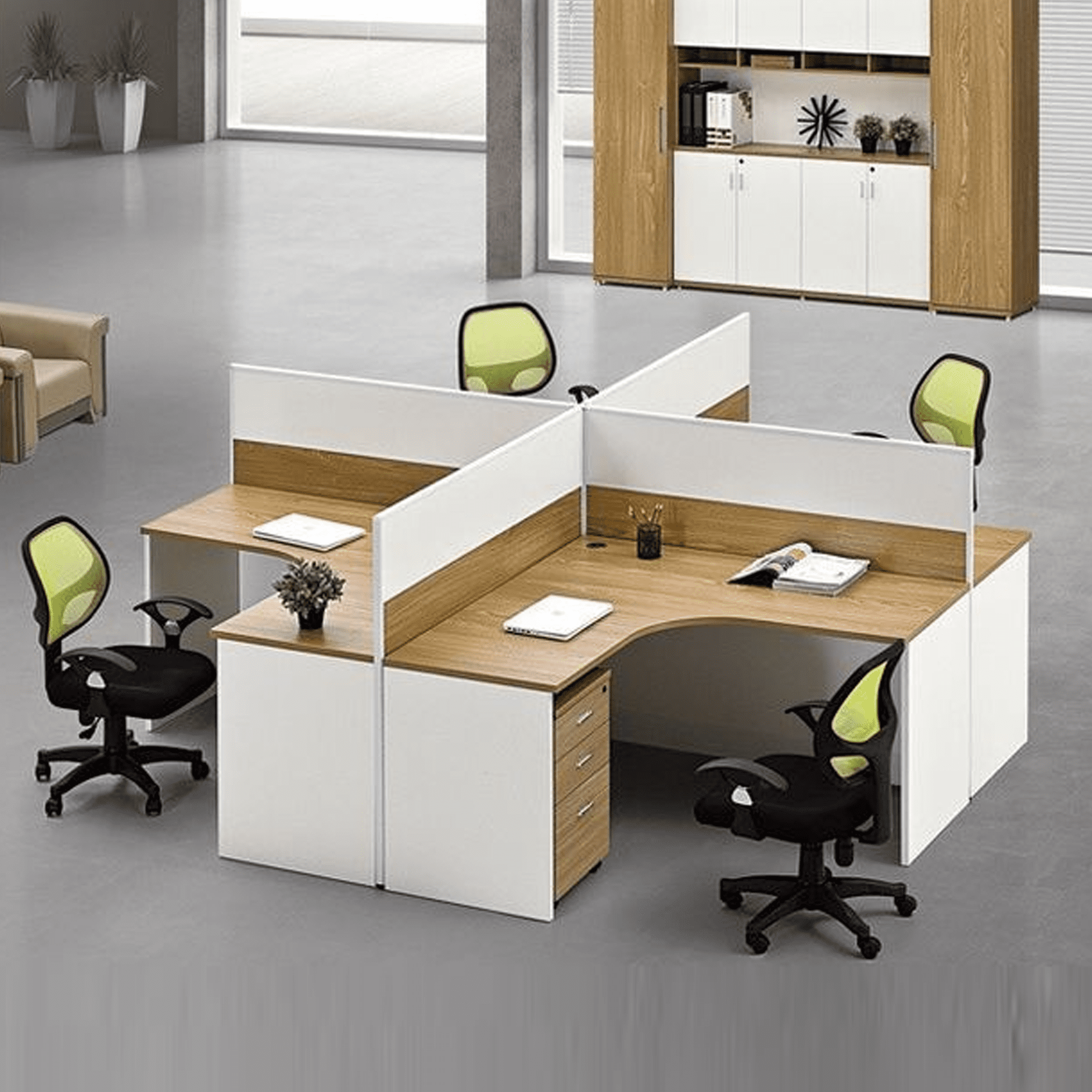 Joined Workstation Workstations WS-26 – Office Furniture